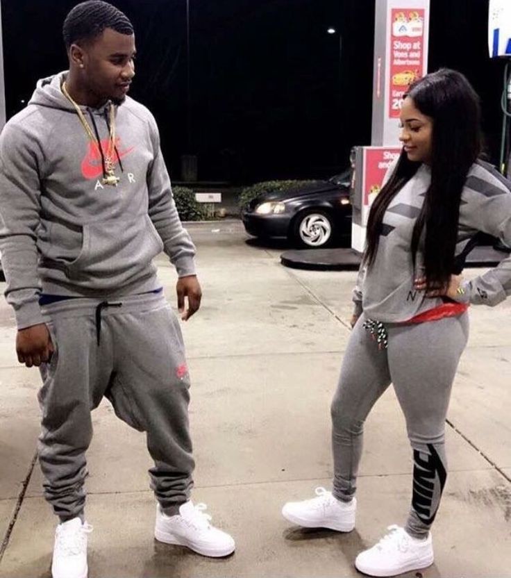 nike sweatsuit his and hers