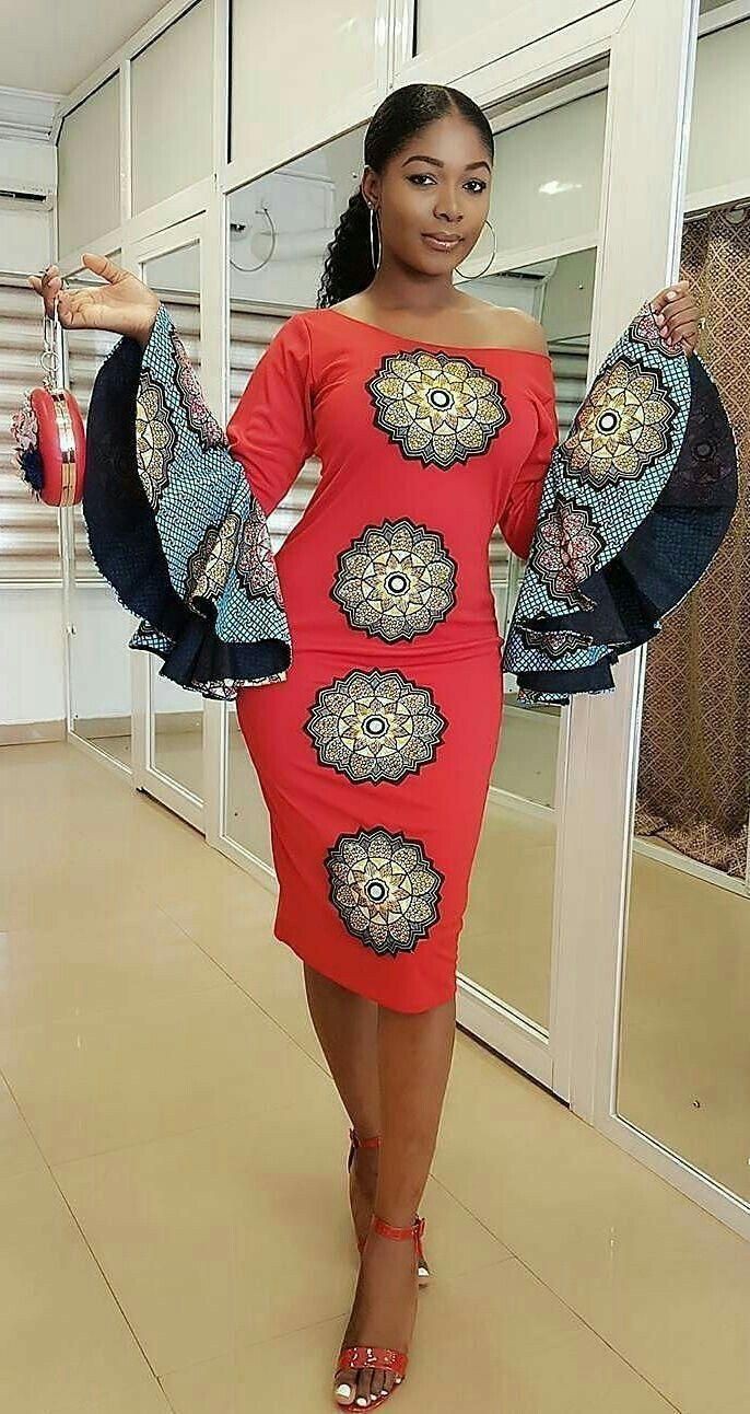 latest ankara gown styles for slim ladies