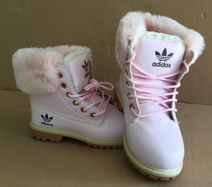 adidas girl boots with fur