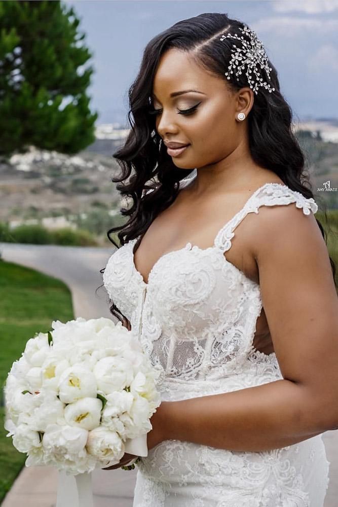 Black Wedding Hairstyles With Veil On Stylevore