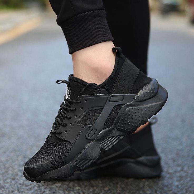 Black Gucci Huarache Shoes For Boys on Stylevore