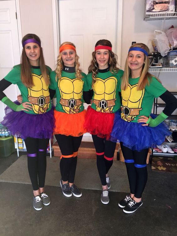 Ninja turtles halloween costumes on Stylevore