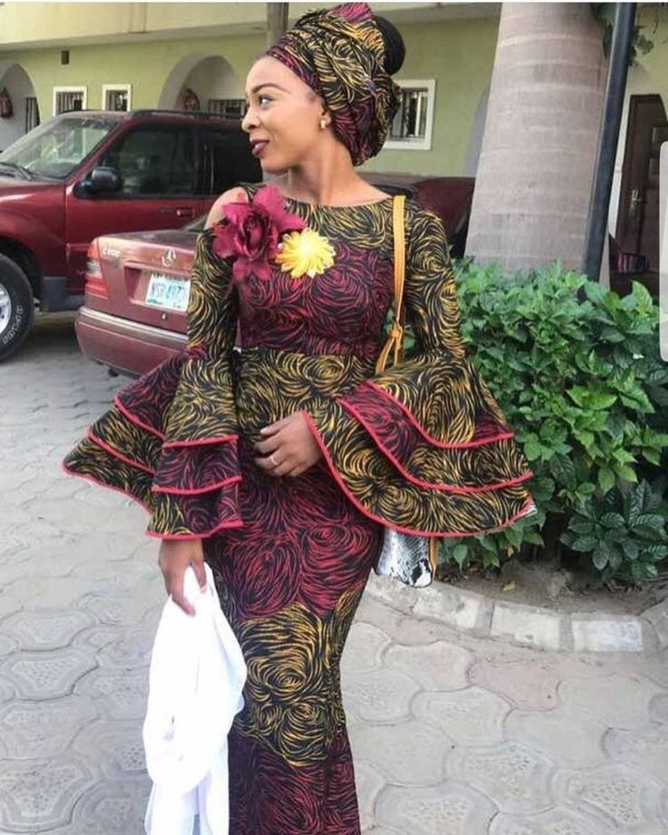 ankara long gowns for ladies