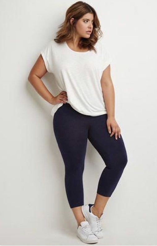 12 Plus Size Leggings Outfits You Should Try This Year 