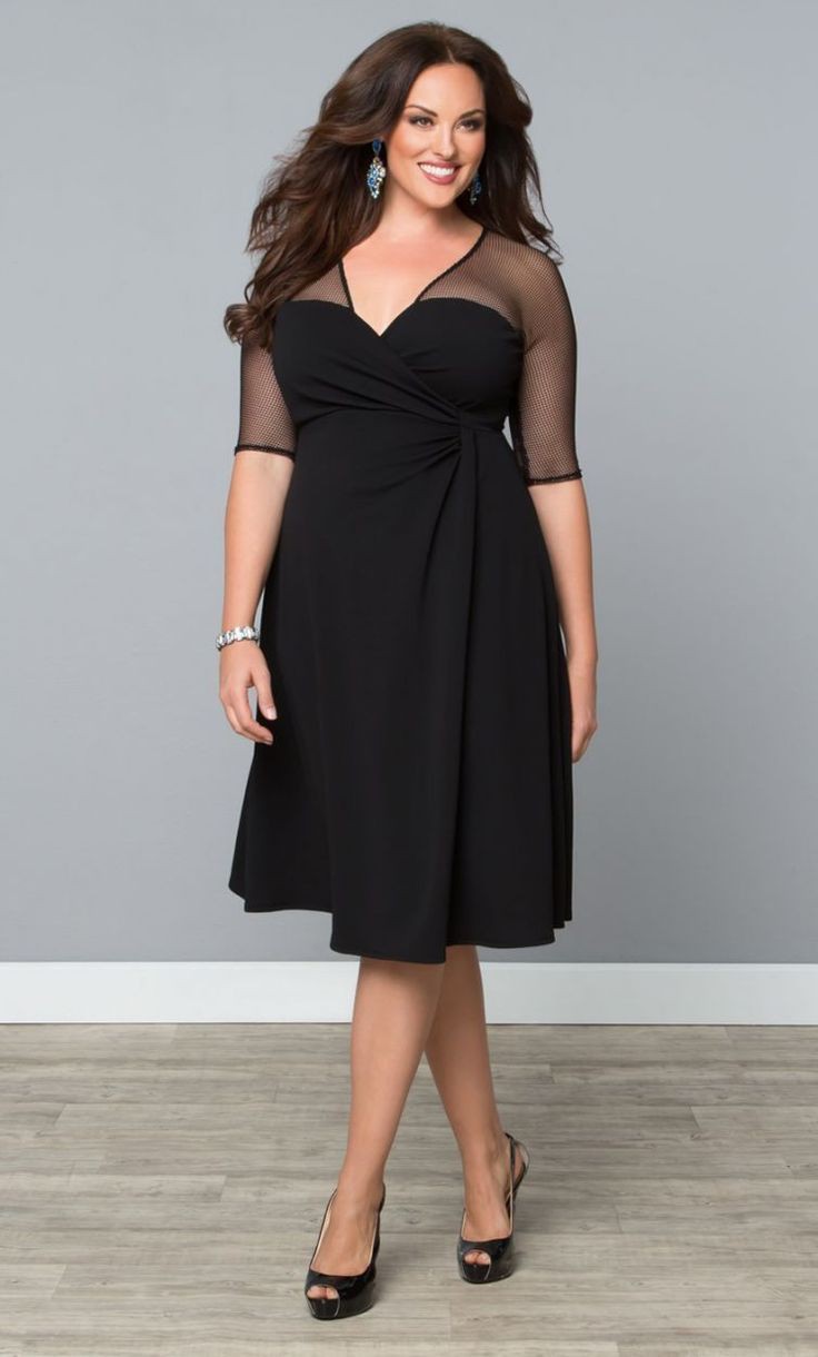 Cocktail Dresses For Women Over 50 Plus Size Black Outfit Ideas 