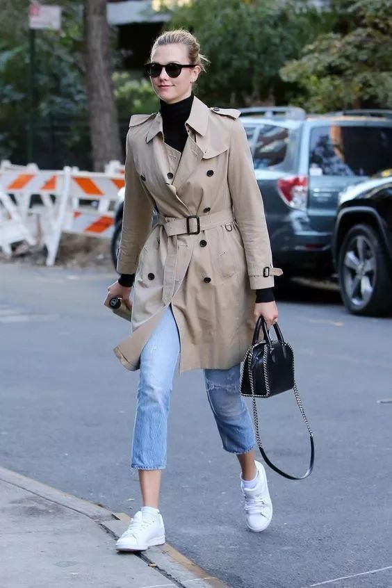 Wear burberry trench coat, Trench coat | Trench Coat Winter Outfit ...