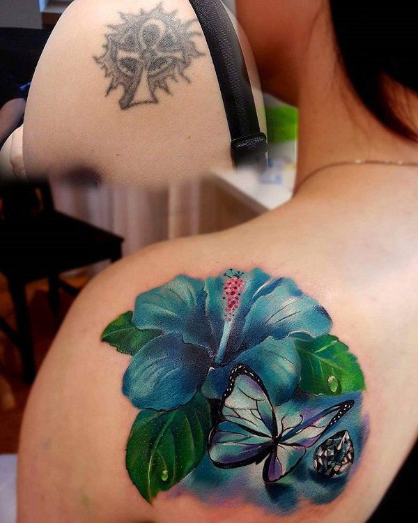 A lovely lower back cover up done by savvytattoos   Instagram