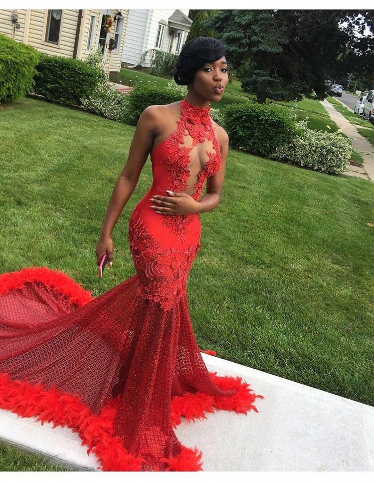 Bodycon prom dress for black girls | Black Girls Prom Outfits ...