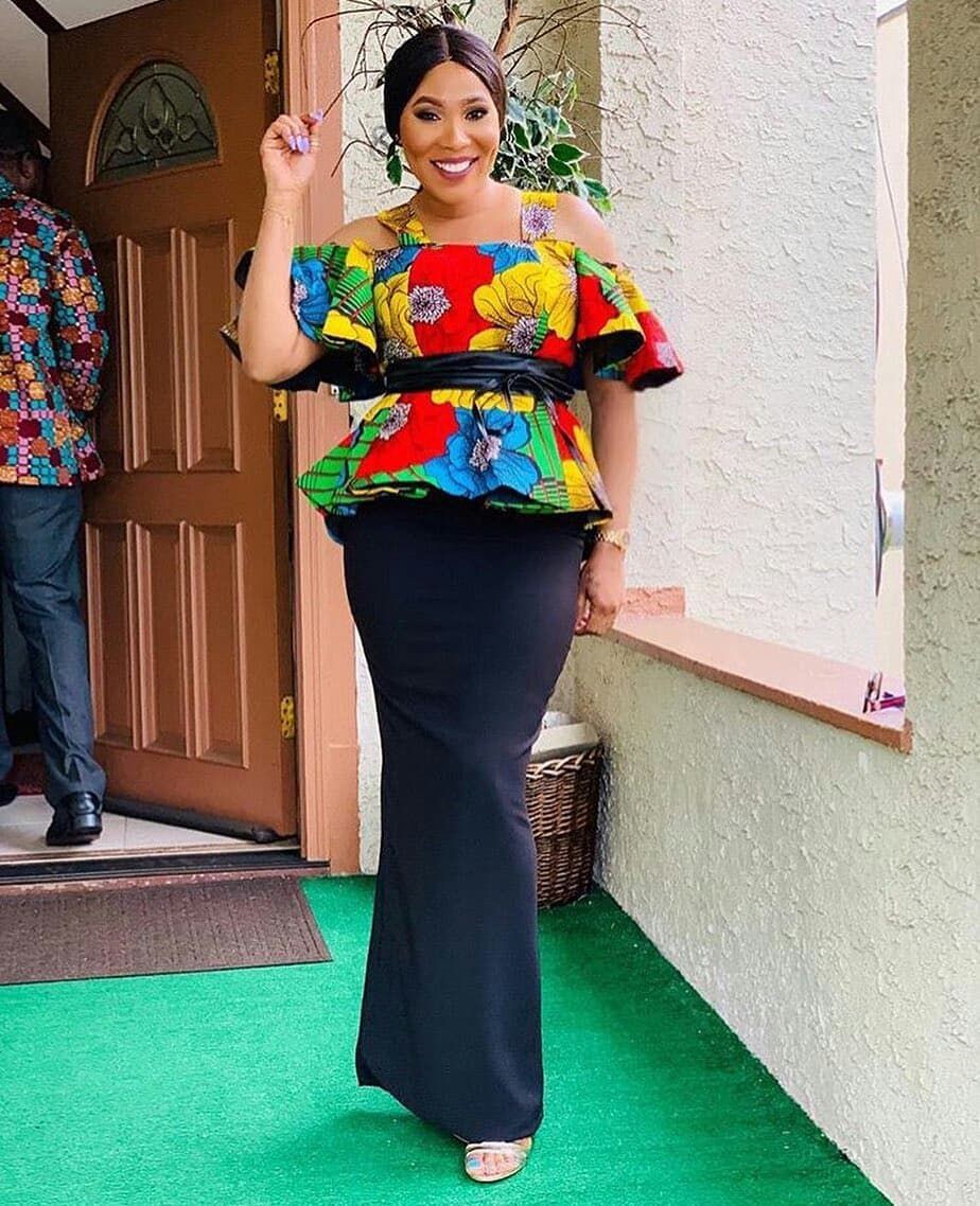 latest ankara skirt and blouse 2019