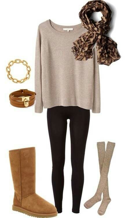 outfits to wear with uggs