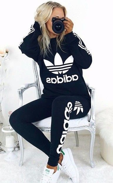 My great ideas for adidas outfits, Casual wear | Baddie Adidas Outfit ...