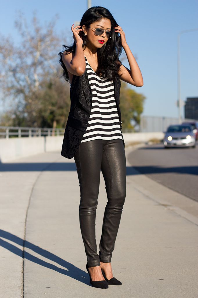 Leather Legging Outfit, Photo shoot | Leather Legging Outfit | Legging ...