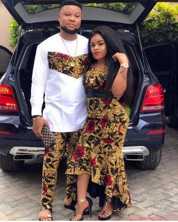 Nice outfit of year african couples outfit, African wax prints | Latest ...