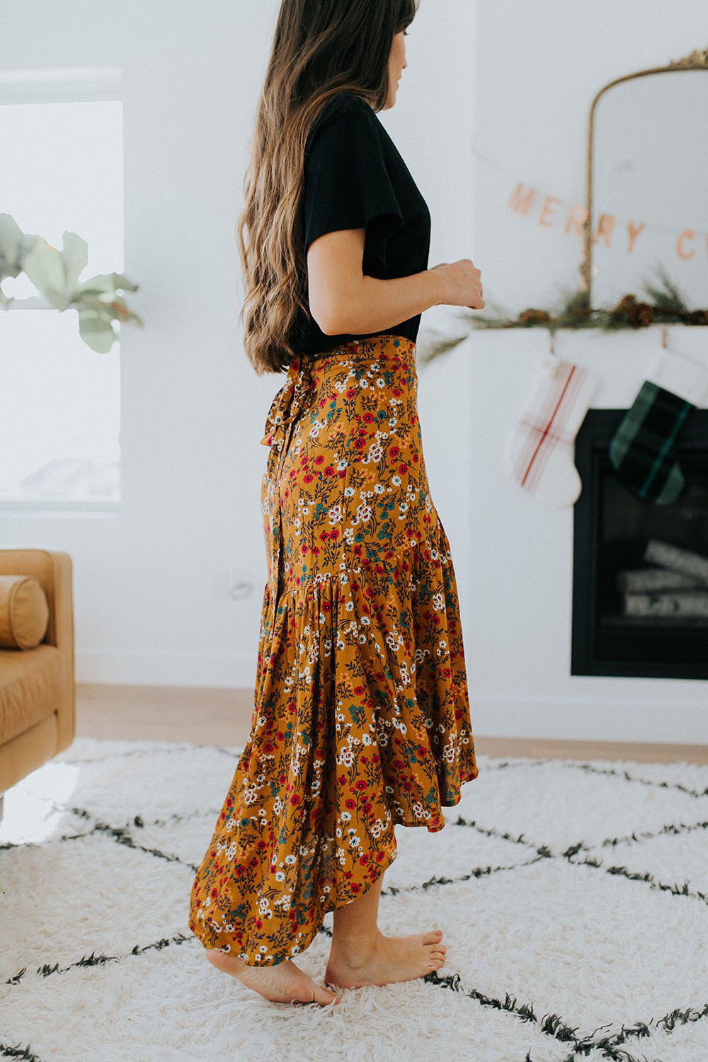 Outfit Ideas For Church, Casual wear, Floral Skirt | Outfit Ideas For ...