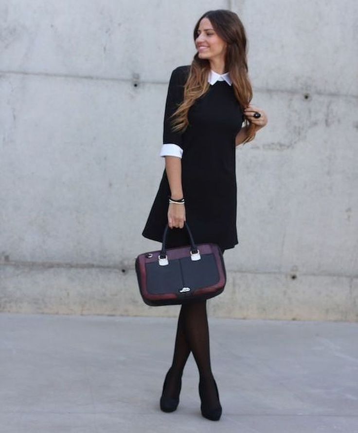 black smart casual outfits