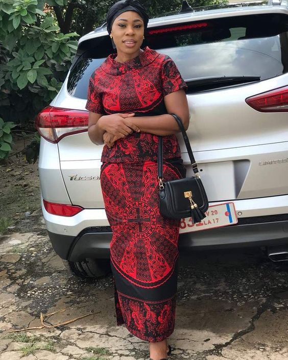 Ankara funeral dress styles, African Dress Kaba And Slits Styles For