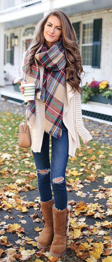 Nice ideas related to cozy fall outfits, Winter clothing | Outfits With ...