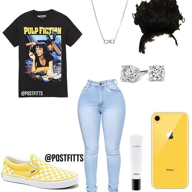 Great style pulp fiction tee, Mia Wallace | Aesthetic Outfits For ...