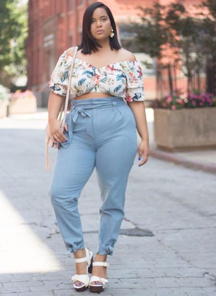 Casual plus size summer outfits | Plus Size Pants For Curvy Women ...