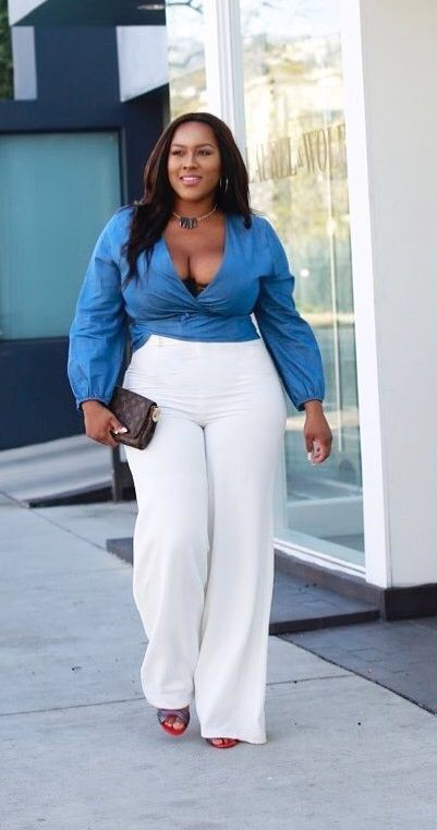 Aggregate 86+ plus size white trousers best - in.cdgdbentre