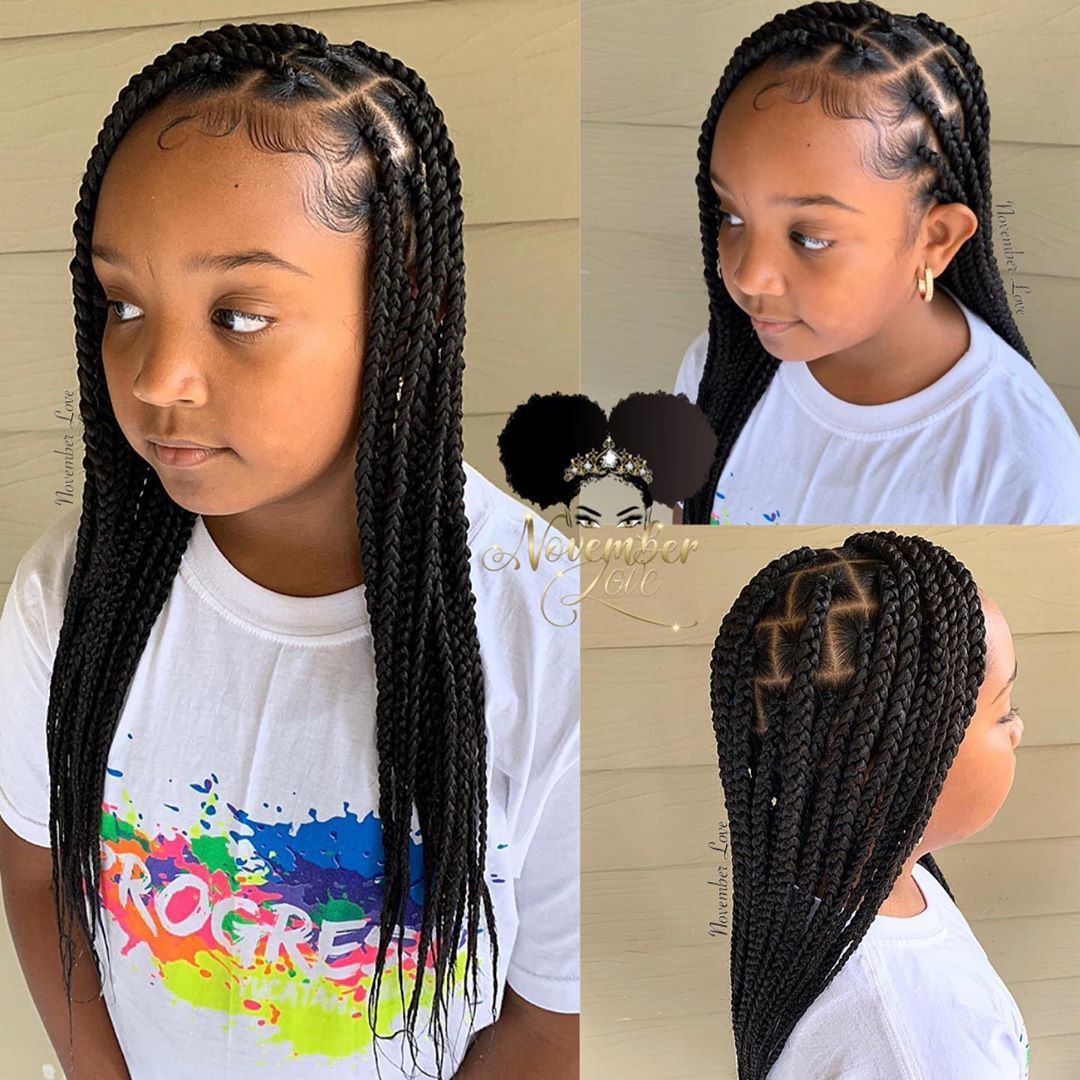 Excellent tips for braids for kids, Box braids | Box Braids Hairstyles