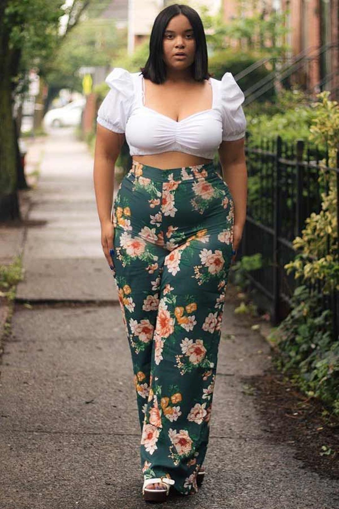 Summer Outfit Ideas For Plus Size Ladies Crop Top Outfits Plus Size Crop Top Outfits Plus
