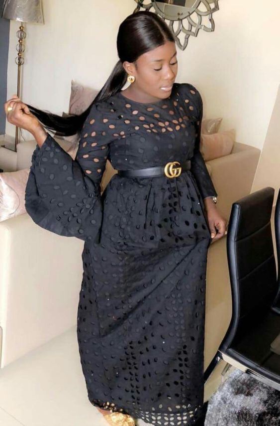 Kaba And Slit Style For Funerals In Ghana Kaba And Slits Styles