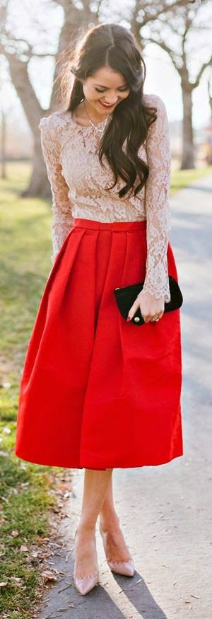 Professional ideas for winter wedding outfits, Wedding dress | Red Skirt  Outfit | Casual wear, Formal wear, party dress