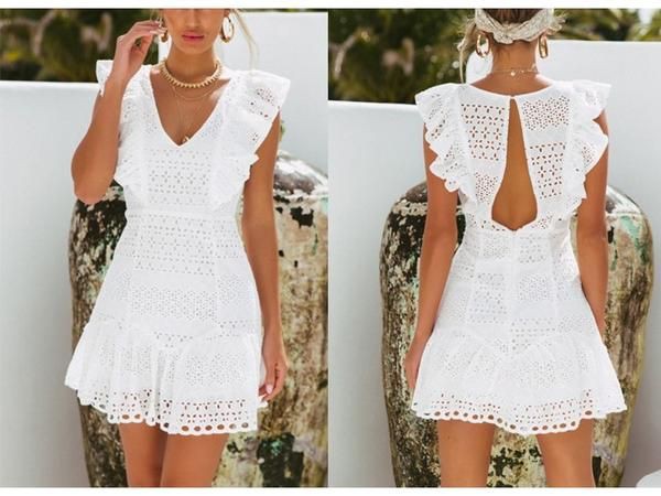 White dresses ideas with cocktail dress, evening gown, party dress ...