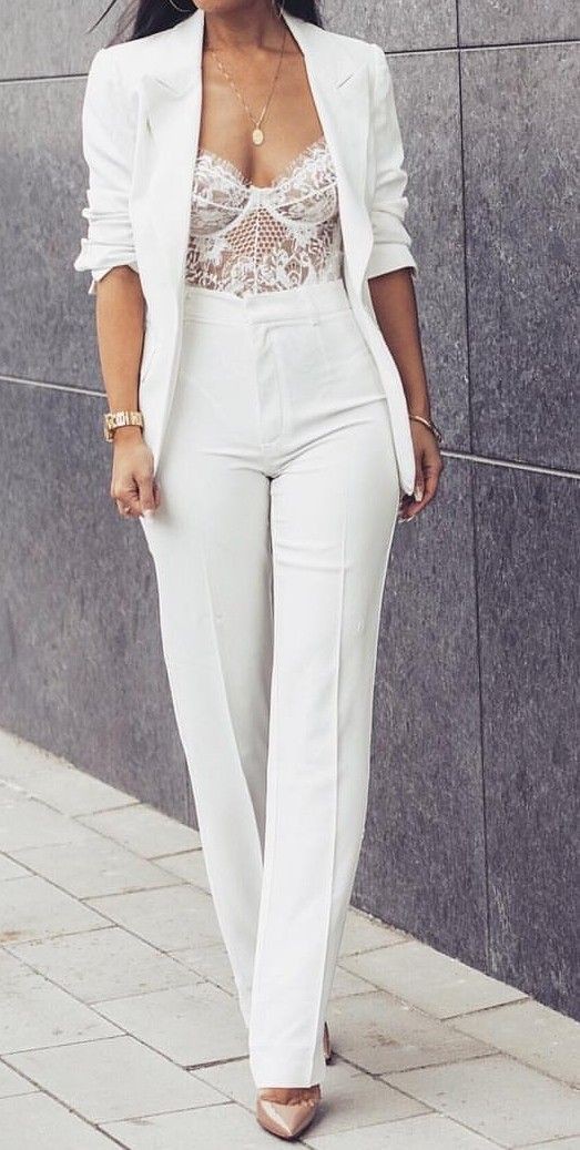 White Pants Outfit Ideas For Women 2023  Fashion Canons