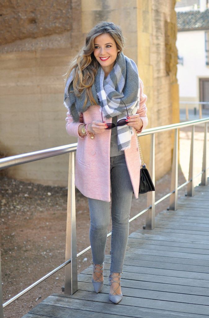 Grey And Pink Winter Outfits Classy Fashion Classy Fashion Street