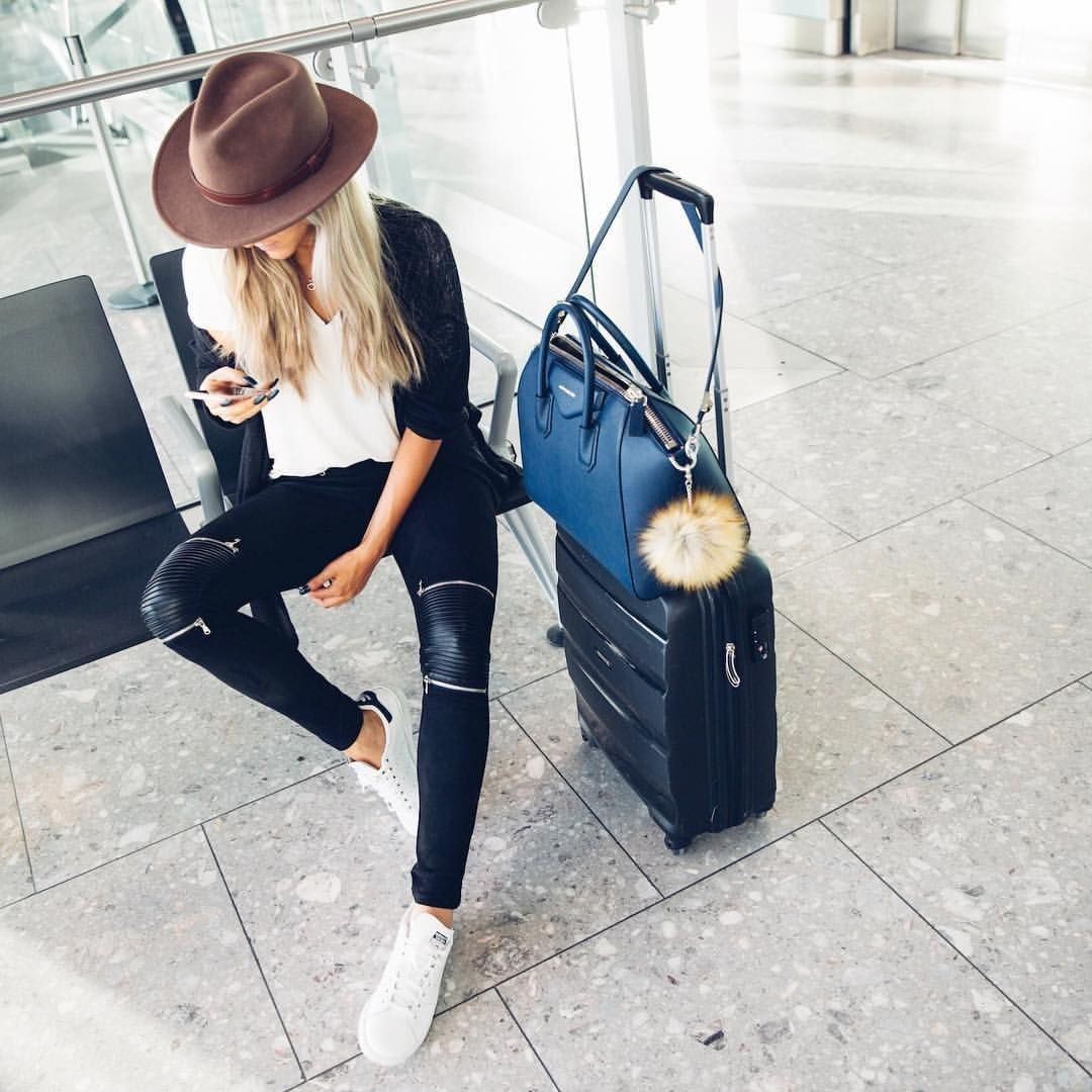 Instagram Dress Travelling Airport Inspo Inspiration Airport Adventure Travel Street Fashion