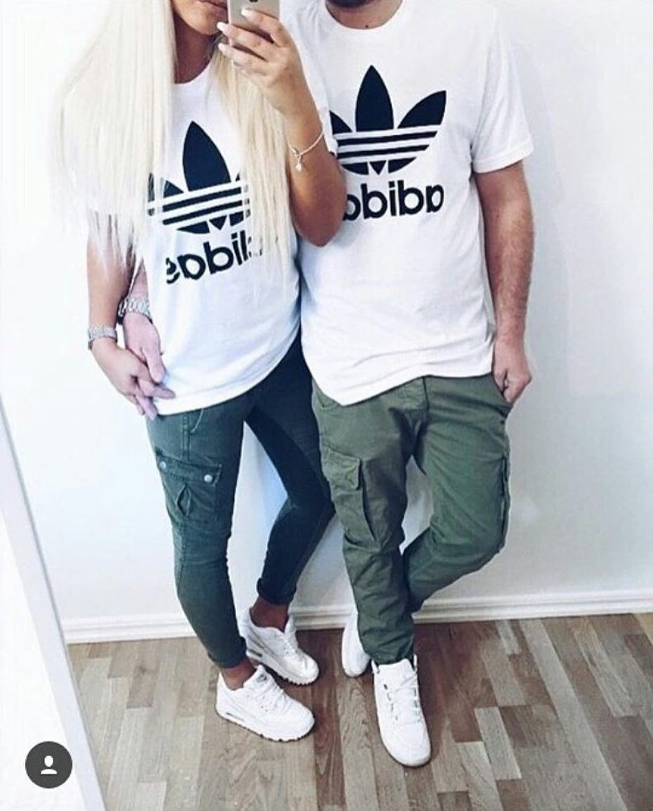 adidas couples matching outfits