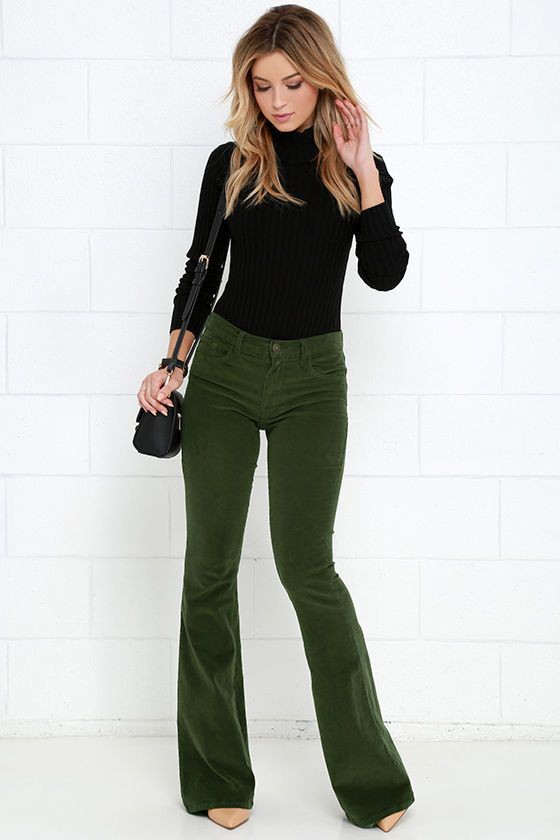 Discover 147+ dark green corduroy pants super hot - in.eteachers