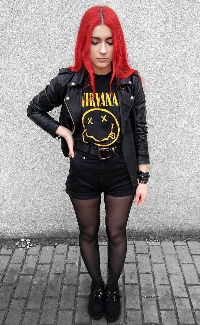roupas de rockeiras - heavy metal  Hipster outfits, Punk outfits, Rocker  chic style