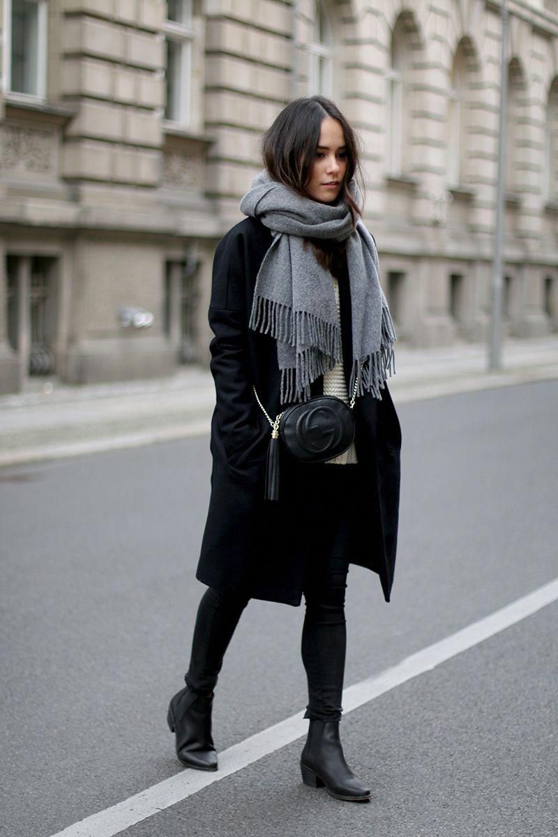Outfit style classic winter look, vintage clothing, winter clothing ...