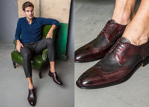 Lace-up Italian Derby Shoes | Men's Business Shoes