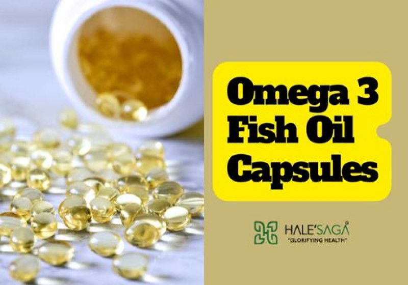 Omega 3 Fish Oil Capsules: 