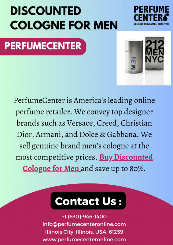 Discounted Cologne for Men | Discounted Cologne for Men