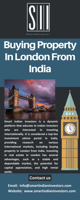 Buying Property In London From India: 