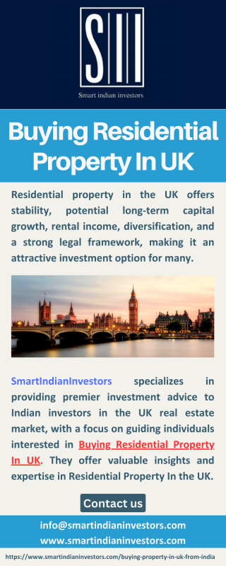 Buying Residential Property in UK: 