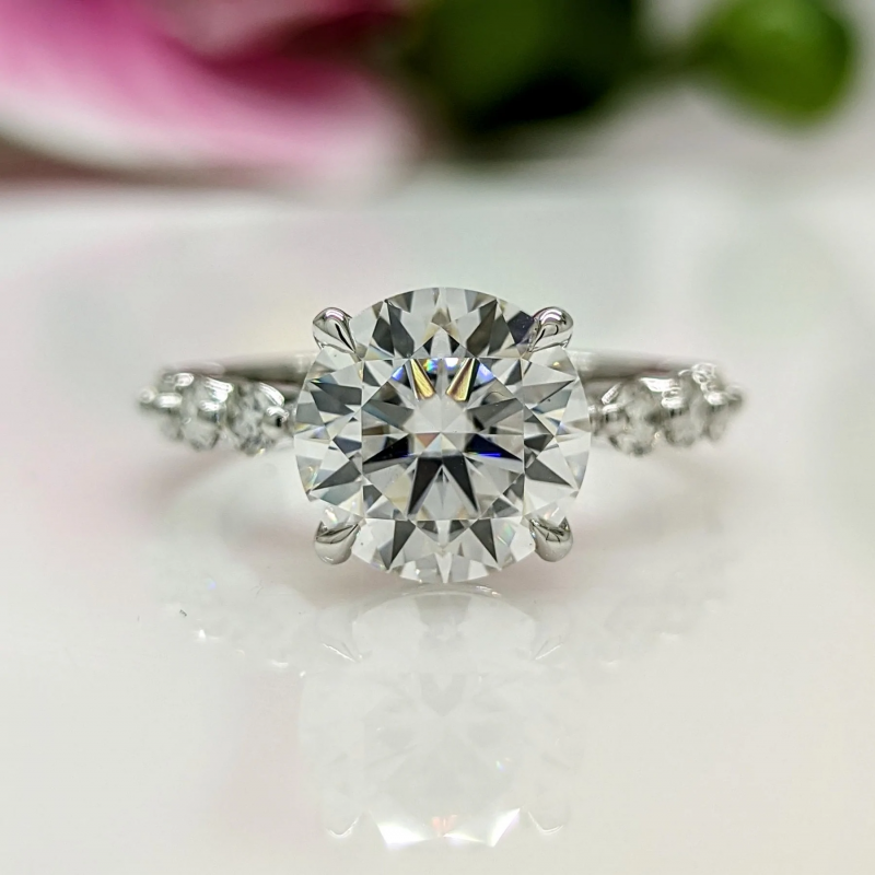 Seal Your Love with Exquisite Moissanite Engagement Rings from AGI ...