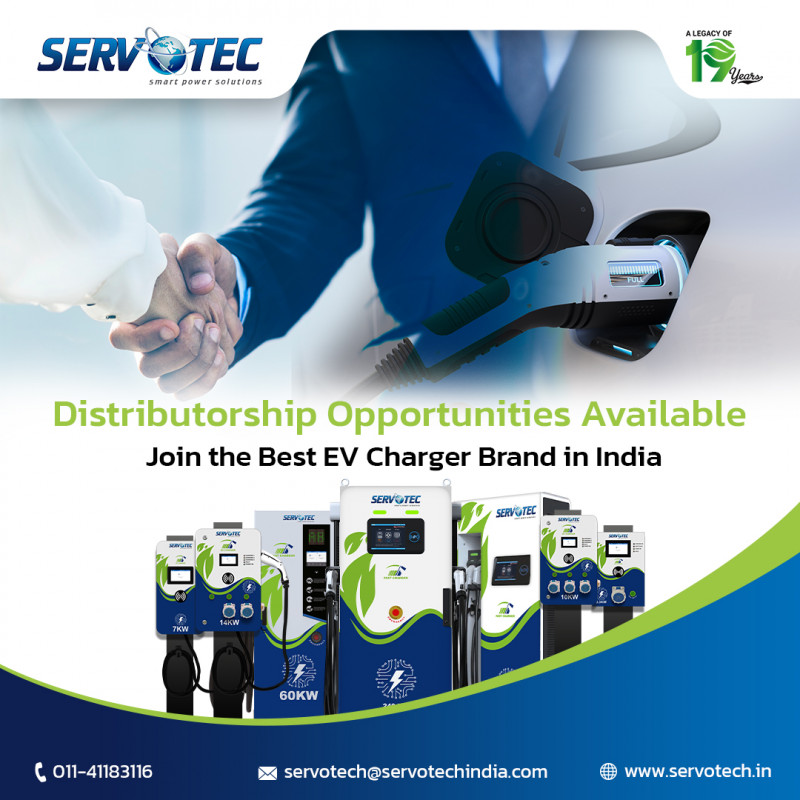 EV Charger Distributorship Opportunities Available: 