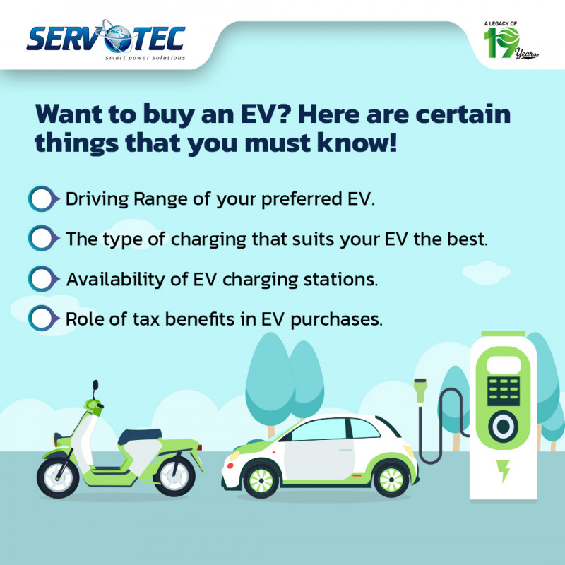 Servotech Electric Vehicle Charging Station: 