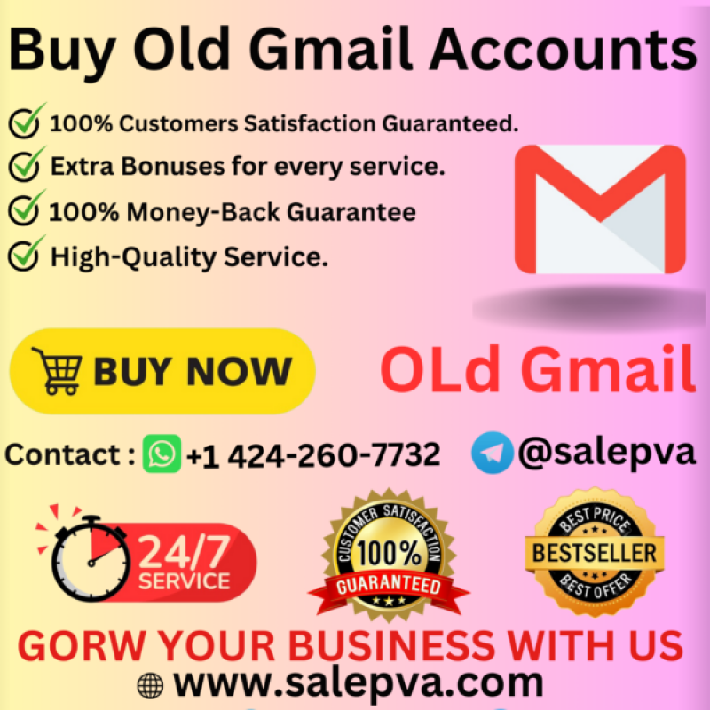 Buy Old Gmail Accounts | Buy Verified CashApp Accounts