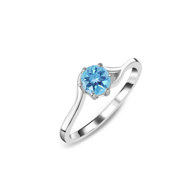 How to Choose the Perfect Setting for a Sky Blue Topaz Ring | gemstone