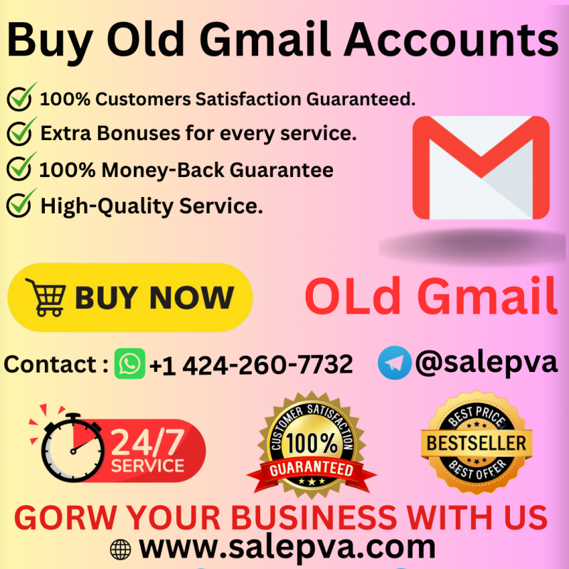 Buy Old Gmail Accounts: 