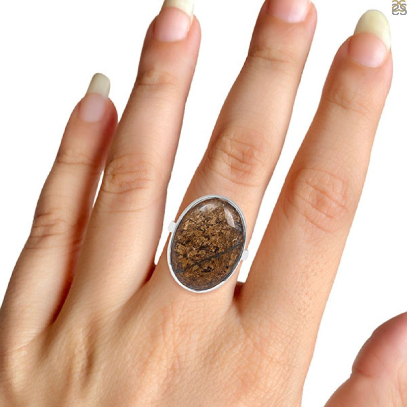 Bronzite Ring Calmness River Taking You To Sea Of Clarity: 