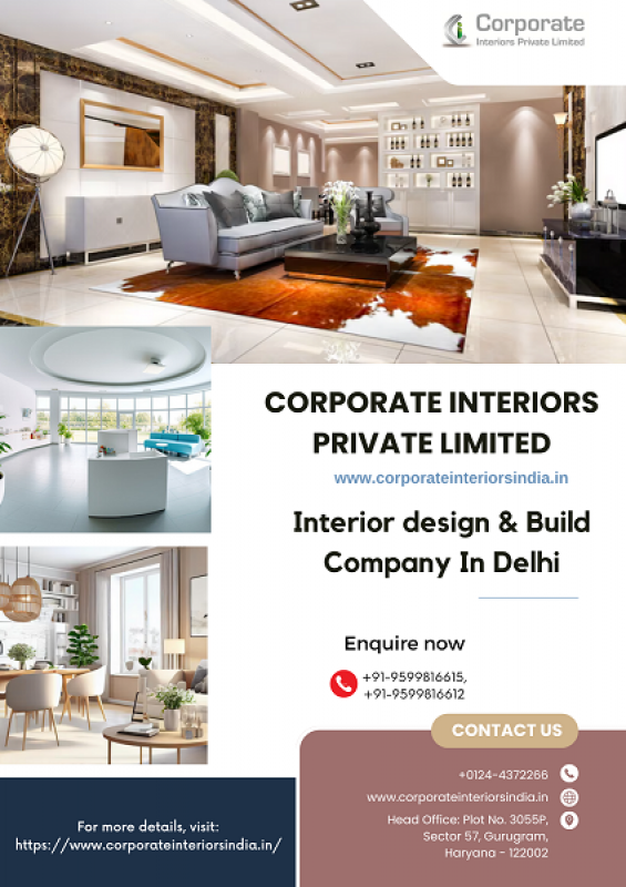 Interior design & Build Company In Delhi: 