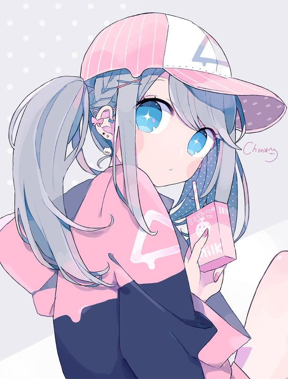 Pink outfit inspiration cute anime